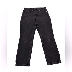 Banana Republic High Rise Slim Jean Black Women’s Size 27S